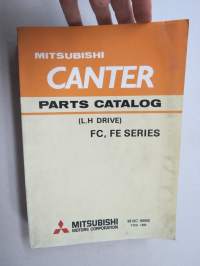 Mitsubishi Canter (L.H. Drive) FC, FE Series 9810C-99000 Feb. 1980 Parts Catalog -varaosaluettelo