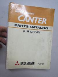 Mitsubishi Canter (L.H. Drive) FC, FE Series 9810C-99001 Dec. 1980 Parts Catalog -varaosaluettelo