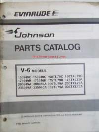 Evinrude-Johnson 1978 Parts Catalog V-6, katso tarkemmat mallimerkinnät kuvista.