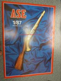 Ase 1987 nr 1 -ase- ja sotahistoriallinen lehti