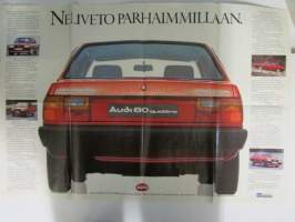 Audi Quattro neliveto parhaimmillaan, Julisteen takana Jyväskylä suurajon 1984 EK-tulokset  - Vauhdin Maailma juliste