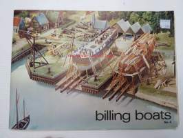 Billing Boats nr 4 -rakennusarjakuvasto 1977