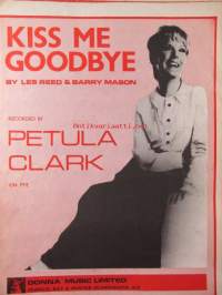 Kiss me goodbye - nuotit, Petula Clark