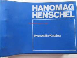 Hanomag Henschel Ersatzteile-Katalog Body Spare Parts List F 45-F 86, Edition B  - Varaosaluettelo