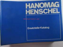 Hanomag Henschel Ersatzteile-Katalog Chassis Spare Parts List F 45-F 86, Edition A  - Varaosaluettelo
