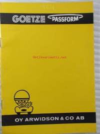 Goetze Passform - Männänrenkaiden tiivistyssarja