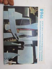 Suomen Taideteollisuusyhdistys vuosikirja 1968 ja toimintakertomus vuodelta 1967 -yearbook