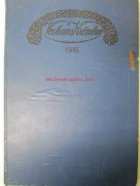 Veckans Krönika 1916 -sidottu vuosikerta