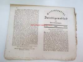 Ecclesiatikt Intelligensblad till Åbo Tidningar - 1839 nr 6 - Juni - lehden yhteydessä liitteenä ilmestynyt 