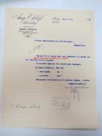 Aug. Eklöf Aktiebolag, Borgå (Porvoo) 4.6.1919 -liikekirje