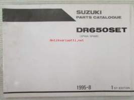 Suzuki DR650SET (SP46A / SP46B) Parts Catalogue -varaosaluettelo, katso mallit tarkemmin kuvista.