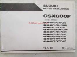 Suzuki GSX600F (GN72A / GN72B) Parts Catalogue -varaosaluettelo, katso mallit tarkemmin kuvista.