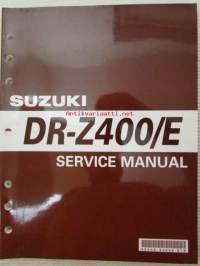Suzuki DR-Z400/E Service Manual -huolto-ohjekirja
