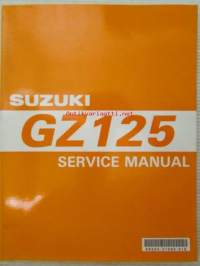 Suzuki GZ125 Service Manual -huolto-ohjekirja