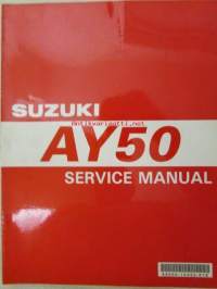 Suzuki AY50 Service Manual -huolto-ohjekirja