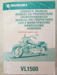 Suzuki VL1500 Owner´s manual -käyttöohjekirja