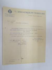 Oy Savo-Karjalan Tukkuliike, 11.6.1923, Viipuri -asiakirja / business document
