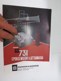 Rowan & Boden Limited - RB731 Epoksimuovi-lattiamassa -myyntiesite / brochure