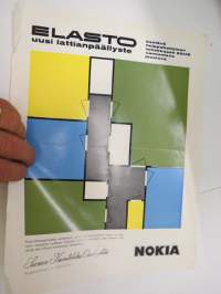 Nokia Elasto lattianpäällyste -myyntiesite / brochure