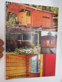 Wintermix Pentol puunsuoja - Kimmo kuultolakka -maaliesite ja värikartta / paint brochure & colour chart