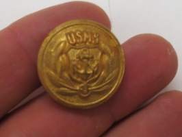 USMS, Waterbury Button Co., Conn. -nappi / button