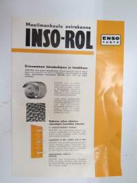Enso Inso-Rol ovirakenne -myyntiesite -construction material brochure