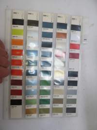 BMW - Sikkens / Lesonal -värimallit / colour samples