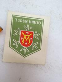 Turun Hiihto -tarra / sticker