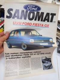 Ford Sanomat 1983 nr 1 -myyntiesite / sales publication