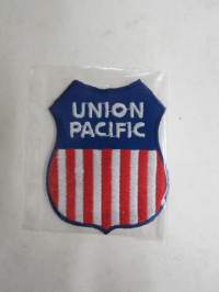 Union Pasific - rautatiemerkki -kangasmerkki / cloth badge
