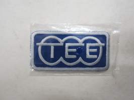 TEE - rautatiemerkki -kangasmerkki / cloth badge