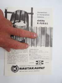 K-Fural, K-kattolevy -myyntiesite / sales brochure