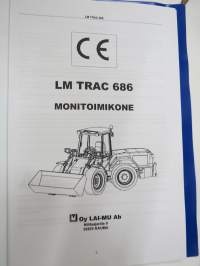 LM Trac 686 monitoimikone käyttö ja huolto / käyttöohjekirja KOPIO