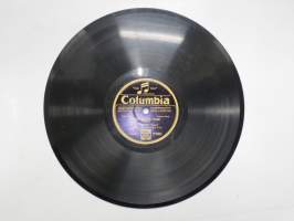 Columbia 7790, Leo Kauppi - Oi, tyttö tule / Meren aallot -savikiekkoäänilevy / 78 rpm 10