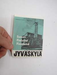 Jyväskylä -matkailuesite - kartta / travel brochure