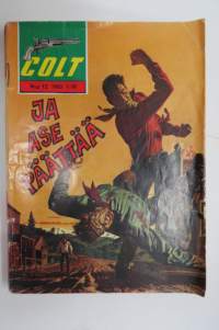 Lännensarja 1963 nr 12, Ja ase päättää -western magazine