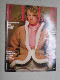 Elle 1977 21. marraskuu -muotilehti / mode magazine