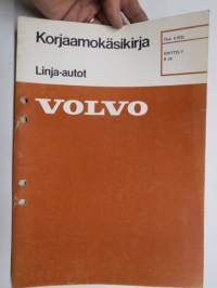 Volvo Linja-autot Korjaamokäsikirja osa 0 (03) Erittely B 58