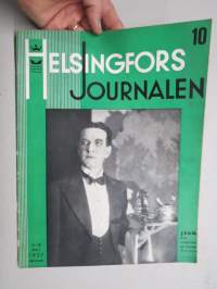 Helsingfors Journalen 1937 nr 10, Där Runeberg bott 100 år sedan, Finländskt i London - Greta Jäderholm-Snellmans utställning hos Heal & Son, Släktfören. von Troil