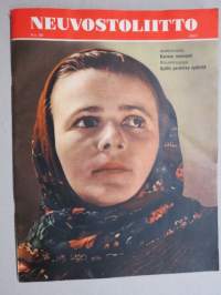 Neuvostoliitto 1960 nr 38 (ilmestymisjärjestyksessään nr 38), sosialistisen suunnitelmatalouden ja kulttuurin propagandalehti -Soviet propaganda magazine