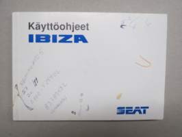 Seat Ibiza 1999 -käyttöohjekirja