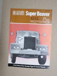 Leyland Super Beaver 2 Axle Heavy-Duty Haulage Tipper & Tractor Chassis -myyntiesite