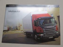 Scania Jakeluautot -myyntiesite / sales brochure