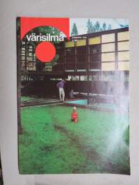 Värisilmä 1979 nr 5 -Suomen Värikauppiaat ry asiakaslehti, Tuusula Asuntomessut - mm. talot Domino & Bungalow