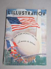 L´Illustration - New-York World´s Fair 1939 - Le monde de demain -ranskankielinen maailmannäyttelyjulkaisu