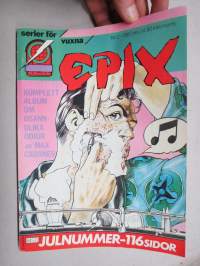 Epix 1987 nr 12 - Serier för vuxna -sarjakuvalehti / comics