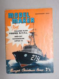 Model Maker 1958 December -pienoismallilehti