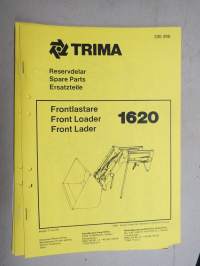 Trima / Bergsjö 1620 Frontlastare / Front Loader / Front Lader -Reservdelar - Spare parts - Ersatzteile