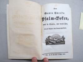 Den Gamla Swenska Psalm-Boken, med de Stycken, som dertill höra, och på följande blad finnas uptecknade (Åbo, J.C. Frenckell & Son, 1842)