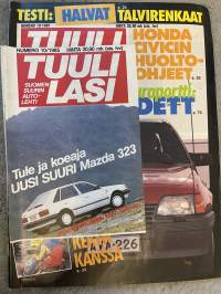 Tuulilasi 1985 nr 10 - Honda Civicin huolto-ohjeet, Kestotestin loppuraportti: Opel Kadett, Testi-päivät keken kanssa, ym.